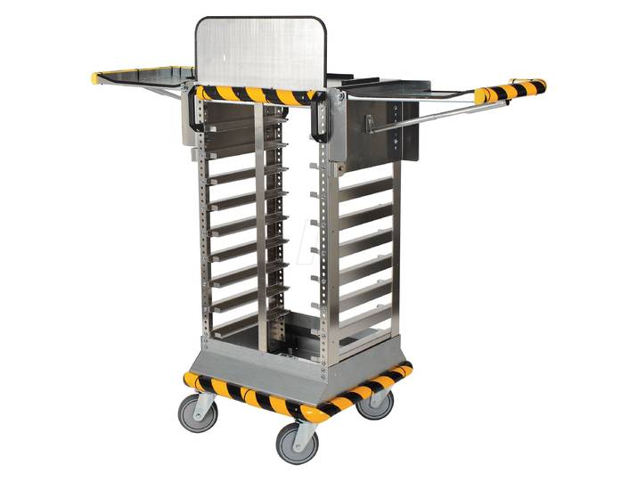 Raaco CarryLite 80 5x10 - Trolley - 7 CarryLite-boxen - Aluminium