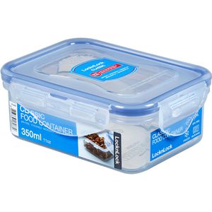 LocknLock Frischhaltedose HPL806, aus Kunststoff, 0,35 Liter, transparent, luftdicht