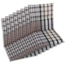 GO-DE Textil Sessel-Auflage 8er Set