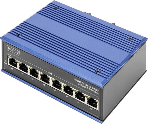 Digitus DN-651119 DN-651119 Industrial Ethernet Switch 8 Port 10 / 100 / 1000MBit/s