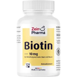 Biotin 10 mg Kapseln Hochdosiert 120 ST