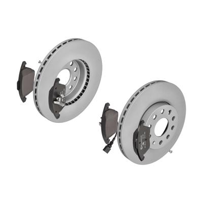 ATE Bremsensatz, Scheibenbremse 1420-21771 Vorderachse belüftet 288mm 25mm für SEAT Skoda VAG
