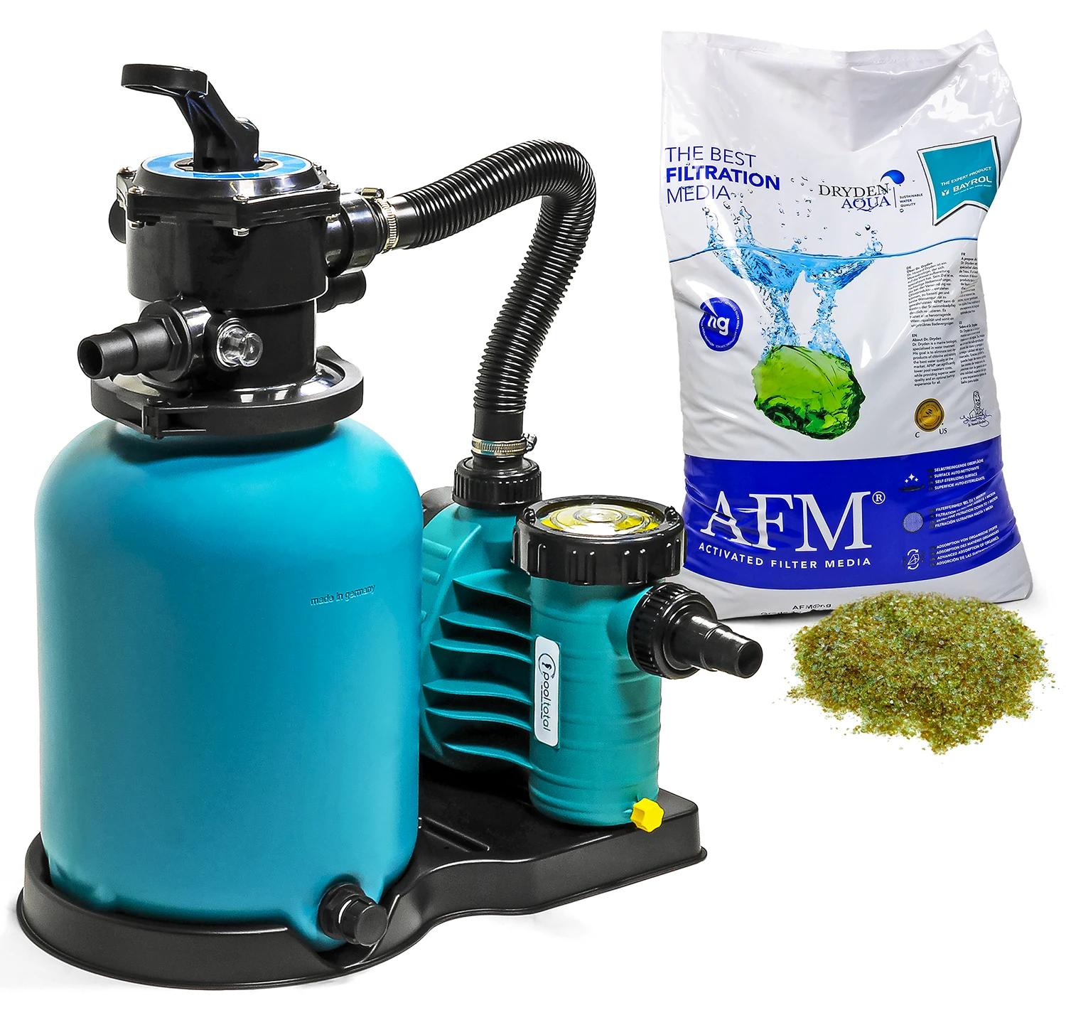 Sandfilter BRILLANT+ 300, AquaPlus 6 + AFM Filtermaterial