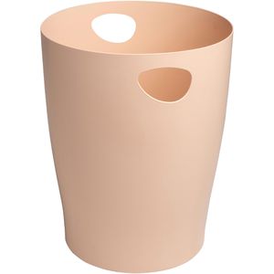 Exacompta Papierkorb 45331D, ECOBIN Skandi, nude, rund, aus Kunststoff, 15 Liter