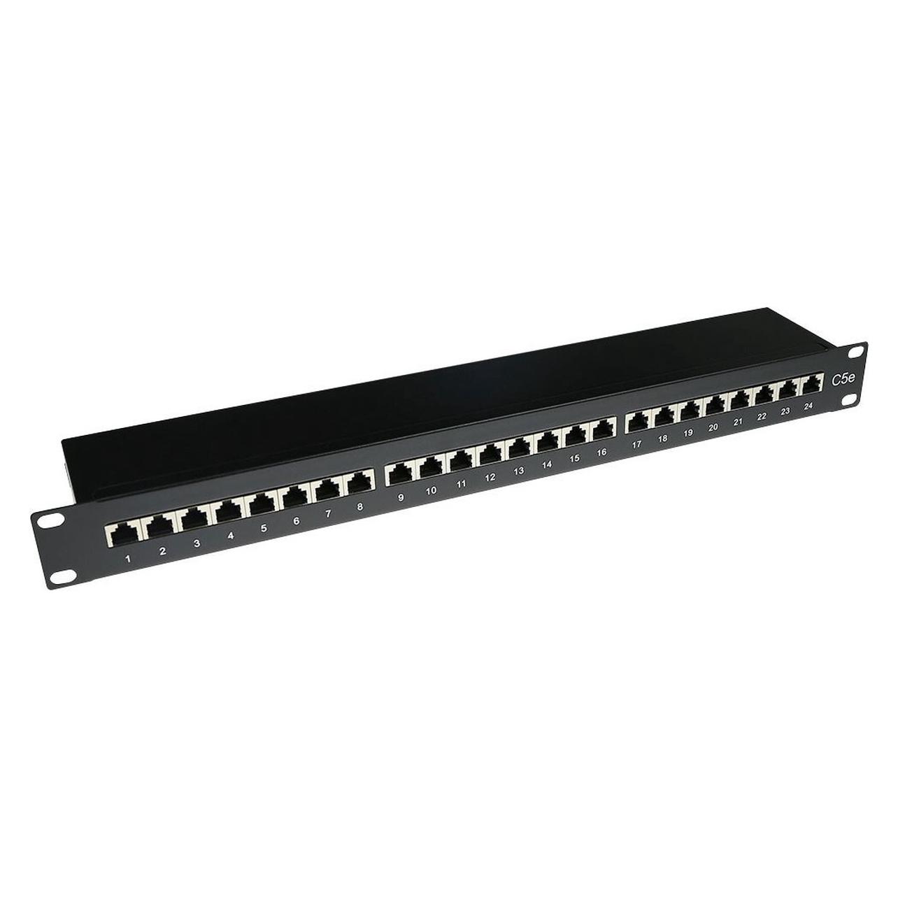 ACT Category: CAT5E. Category: CAT5E Patchpanel 24p stp c5e+cover (PP1002)