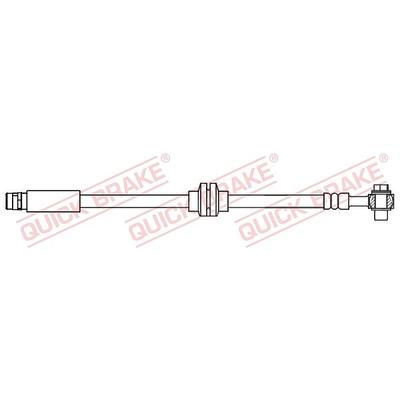Quick Brake Bremsschlauch [Hersteller-Nr. 50.205X] für Chevrolet, Opel, Vauxhall