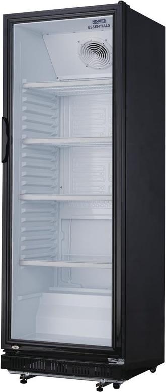 Nisbets Essentials Standkühler Schwarz - 346Ltr