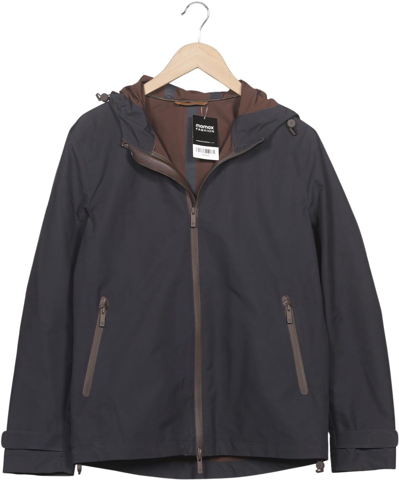 Massimo Dutti Herren Jacke, Marineblau, Gr. M, Synthetik - Second Hand