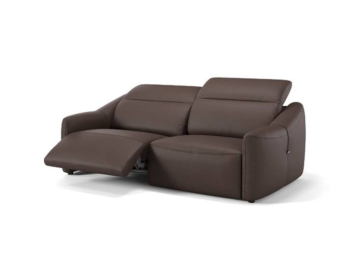 Designsofa SAMOA 2-Sitzer Ledersofa Couch