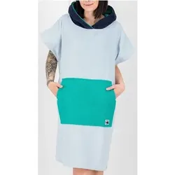 DEPROC ACTIVE Poncho PONCHINO Badeponcho PARLEE BEACH, Größe XL in Blau Blau