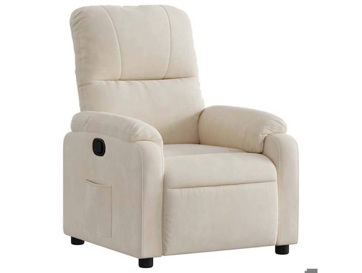 VENTE-FLASH Fauteuil/chaise inclinable - beige tissu microfibre(11051373454)VIDAXL
