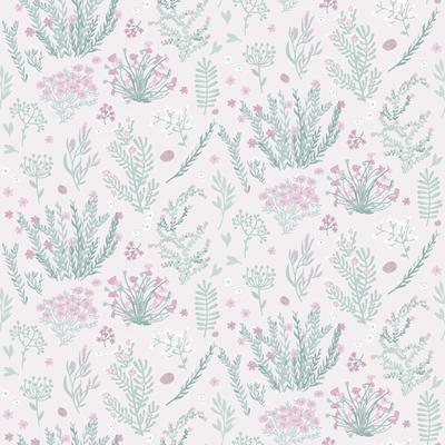 "Veer Decor Mini Lovely Flowers Wallpaper - Roll 20.86""x33ft"