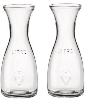 Bormioli Rocco Set of 2 Misura PZ Carafes