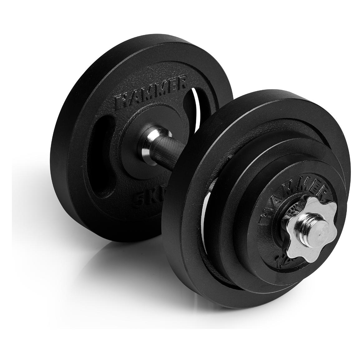 Hammer Fitness Kurzhantel-Set 30 mm 20 kg (17104)