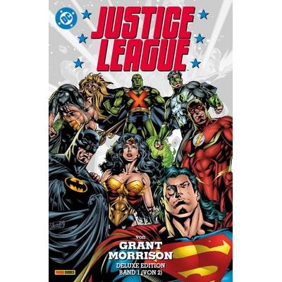 Justice League von Grant Morrison (Deluxe Edition), Gebundene Ausgabe von Grant Morrison,Howard Porter,Mark Millar,Oscar Jimenez,Gary Frank, Panini,