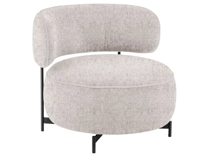 Sessel 8170 Basic Drehbar D: 88 cm Himolla / Farbe: Carrara / Material: Stoff Basic