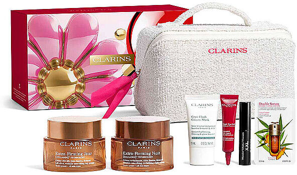 Clarins Geschenkset - COLLECTION EXTRA FIRMING HOLIDAY SEASON 2x50ml / 15ml / 7ml / 3ml EG
