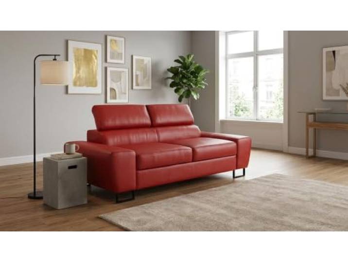 Family Meble Sofa Savio Boston, 2-Sitzer – Rot – 6