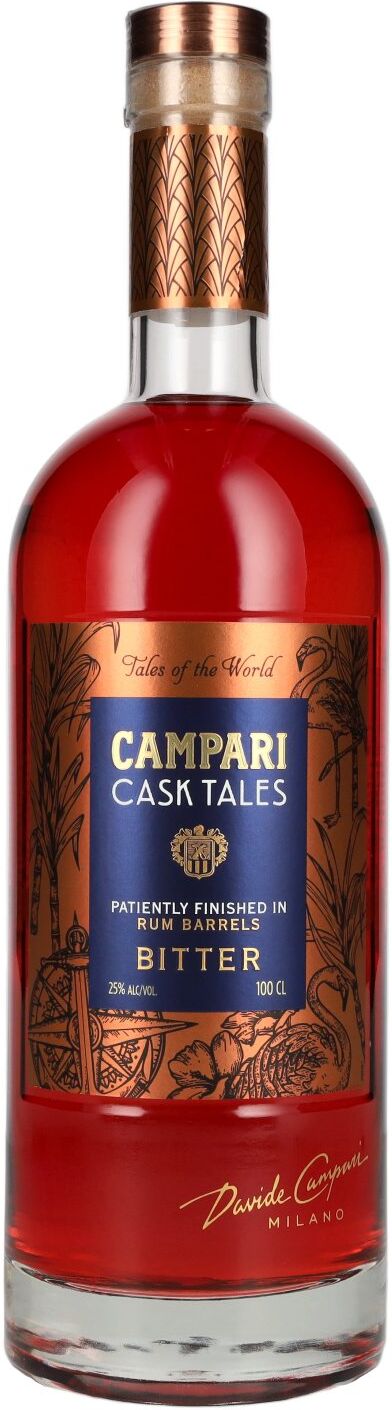 Campari CASK TALES Bitter Rum Barrels Finish 25% Vol. 1l