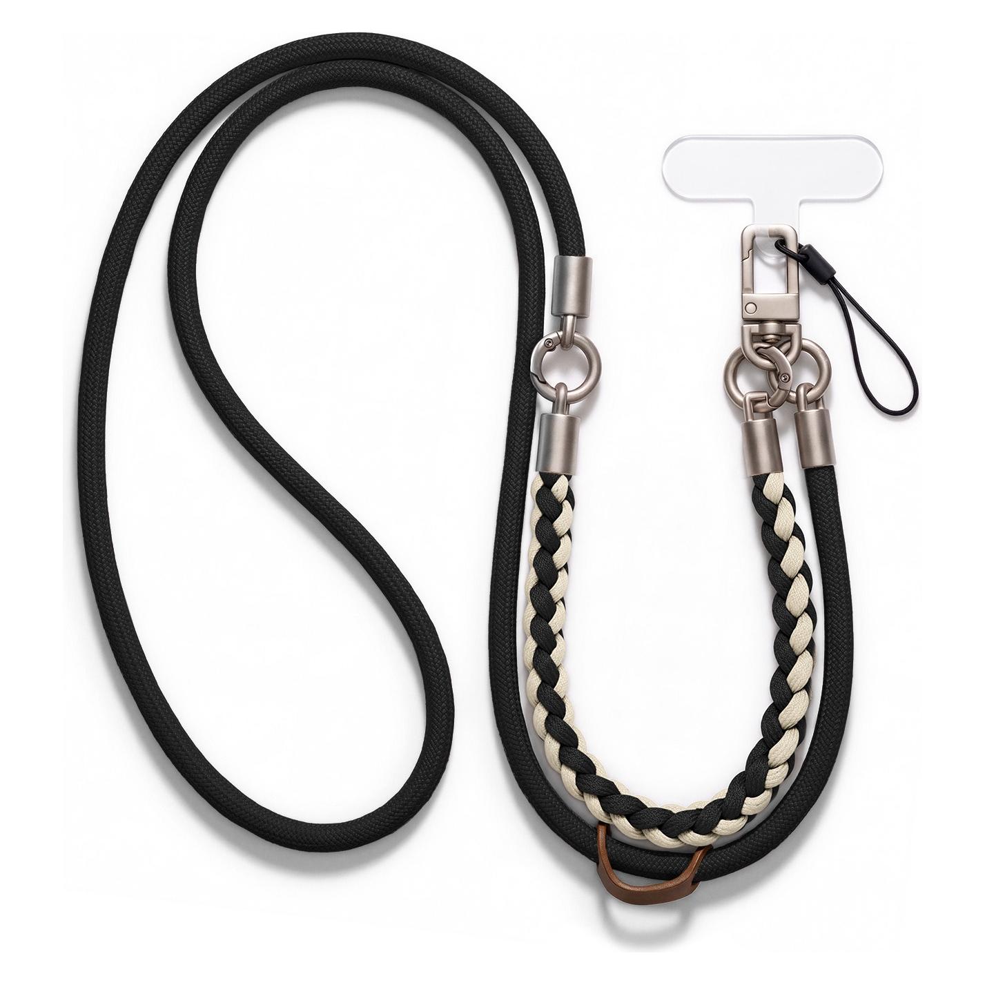 Etteri Flexi-Trageriemen 2-in-1 für Handys, schwarz (77251101)