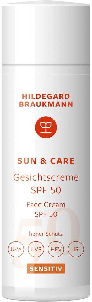 50ml Hildegard Braukmann sun & care Crema viso sensibile SPF 50