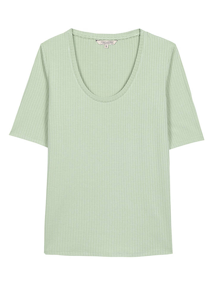 Herrlicher Shirt "Emmie" in Hellgrün - XS