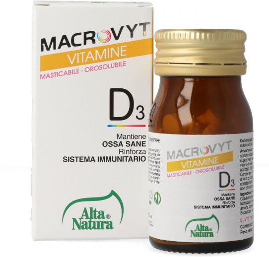 ALTA NATURA-INALME Srl Macrovyt Vitamina D3 60 Compresse