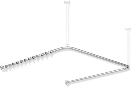 Hewi System 900 rideaux match0 900.34.30SXA Inox sol mat, d = 25mm, variable A1 / A2 / A3