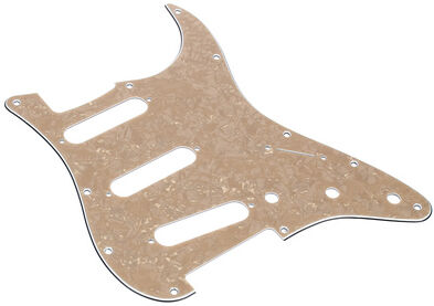 dAndrea ST-Pickguard SSS Vintage Pearl Vintage Pearl
