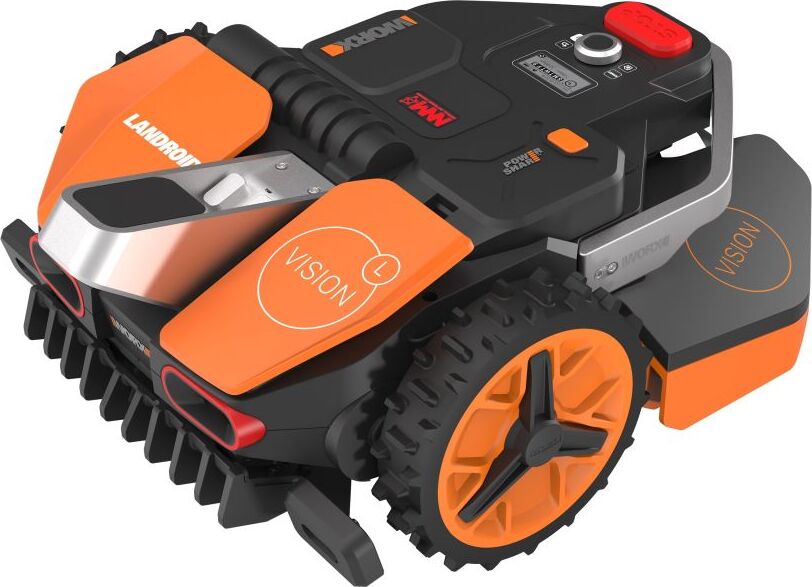 WORX Landroid Vision L1300, Rasenmähroboter, 1300 m², 22 cm, 3 cm, 6 cm, Rotorblätter