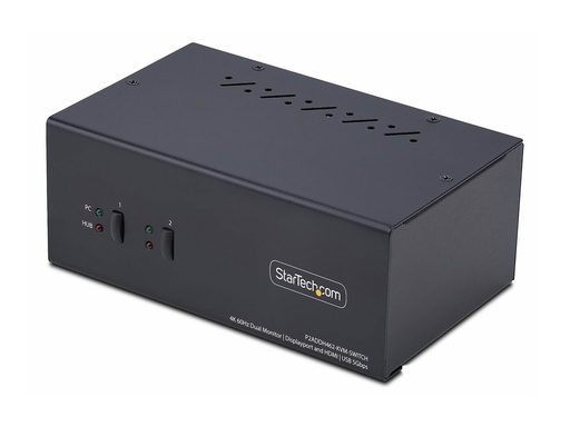 StarTech.com 2-Port Dual-Monitor DisplayPort (P2ADDH462-KVM-SWITCH)