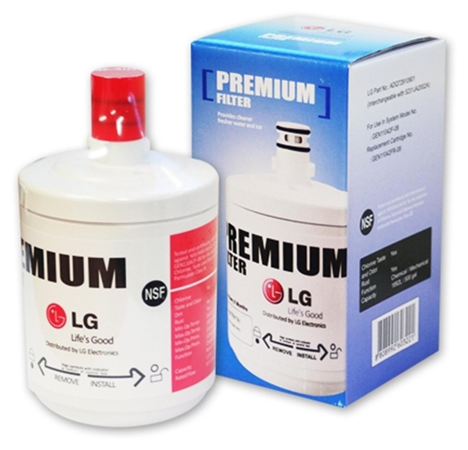 Interne waterfilter voor LG koelkasten