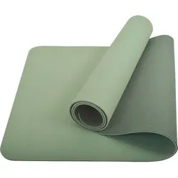SCHILDKRÖT FITNESS Matte Schildkröt Yogamatte 4 mm BICOLOR, Grün-Moosgrün, in Tragetasche, 960162, Größe ONE SIZE in Grün Grün