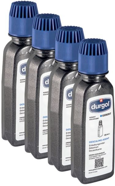 Geberit AquaClean Entkalkungsmittel 147047001, 4 Stück, 125ml Flasche