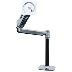 Ergotron LX HD Sitz-, Steh-, Tischmontage-LCD-Arm für einen Monitor bis 116,84 cm 46 Zoll Aluminium