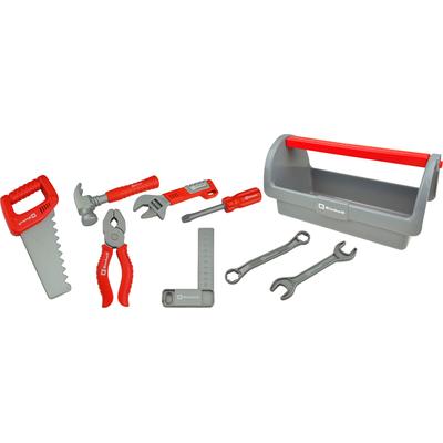 Spielwerkzeugkoffer HAPPY PEOPLE "EINHELL Kids Werkzeugbox", rot (rot, schwarz), Spielwerkzeug, Kinder