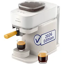PHILIPS BAR305/03 Baristina Espressomaschine Weiss/Mangogelb