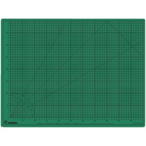 Ecobra Schneidematte 706045, A2, grün / schwarz, 60 x 45cm, selbstheilend