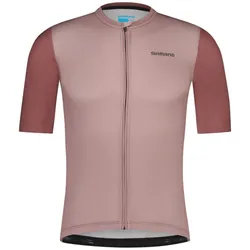 ARIA Short Sleeve Jersey, Metallic Maroon