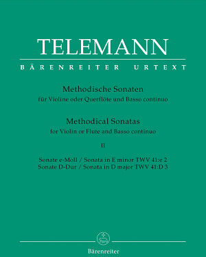 Bärenreiter Telemann Methodische Sonaten 2