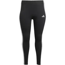 ADIDAS Damen Strumpfhose Essentials 3-Streifen Cotton – Große Größen, Größe 50-52 in Schwarz Schwarz