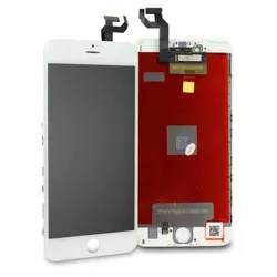 LCD Display Einheit komplett mit Displayrahmen inkl. Touchscreen für iPhone 6S Plus, weiß
