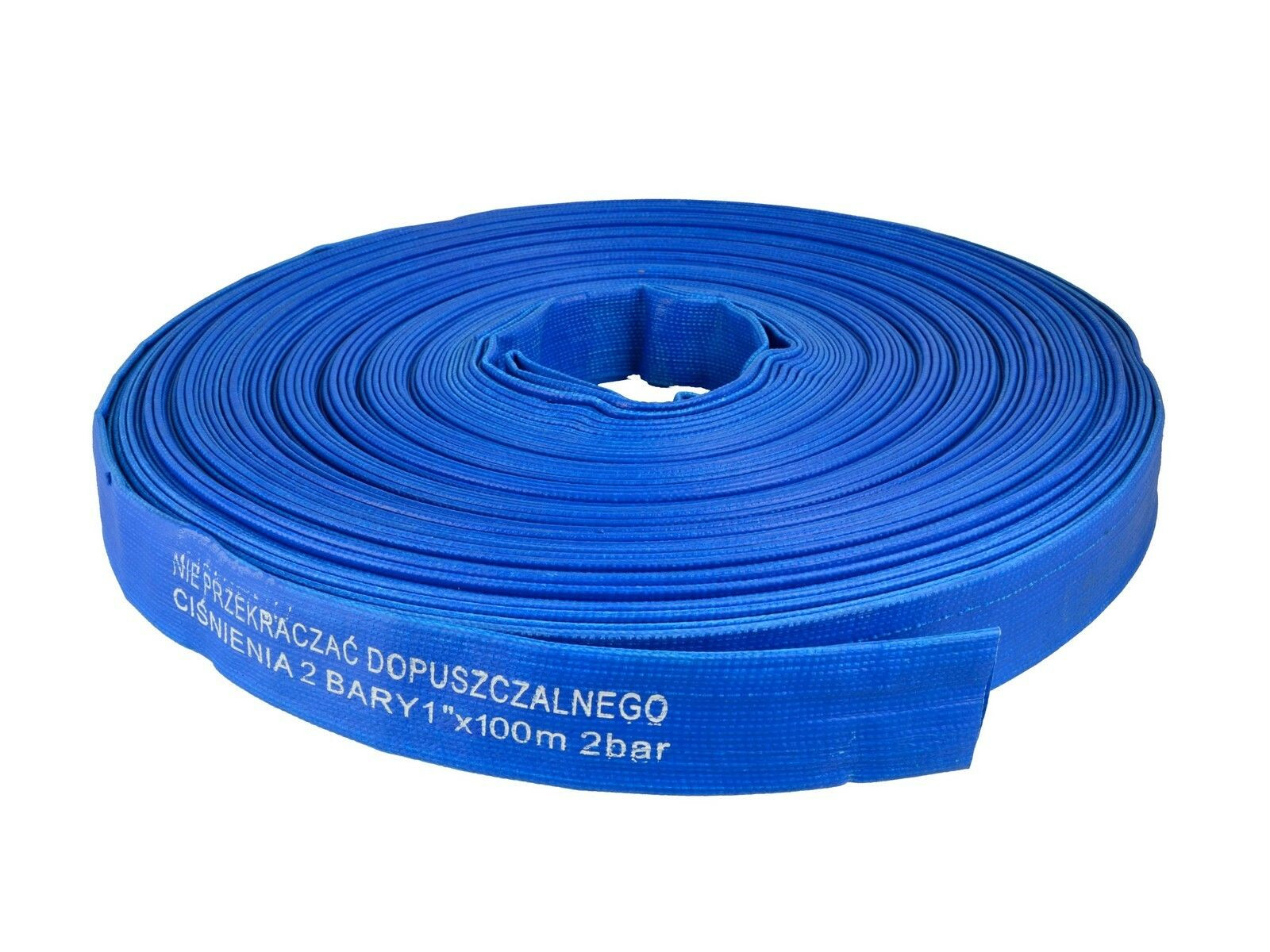 GEKO Hadice voor pompen, rubber, 1 inch, 100 meter, 2 bar, model G70008