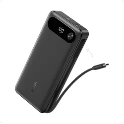 Anker Zolo Power Bank (20000 mAh, 87 W), Powerbank, Schwarz