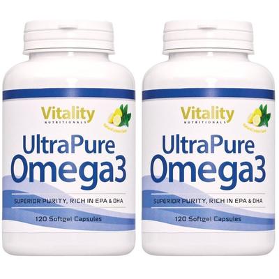 Ultrapure Omega 3 EPA DHA x2 2x170 g Weichkapseln