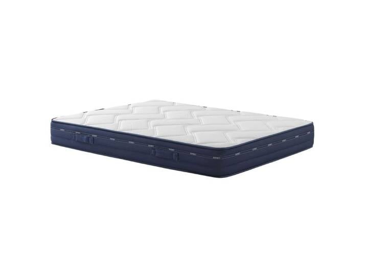 Matelas ressorts et mémoire de forme Rêve 500 - SOMEO 160x200 - Blanc - Garantie 7 ans - Someo