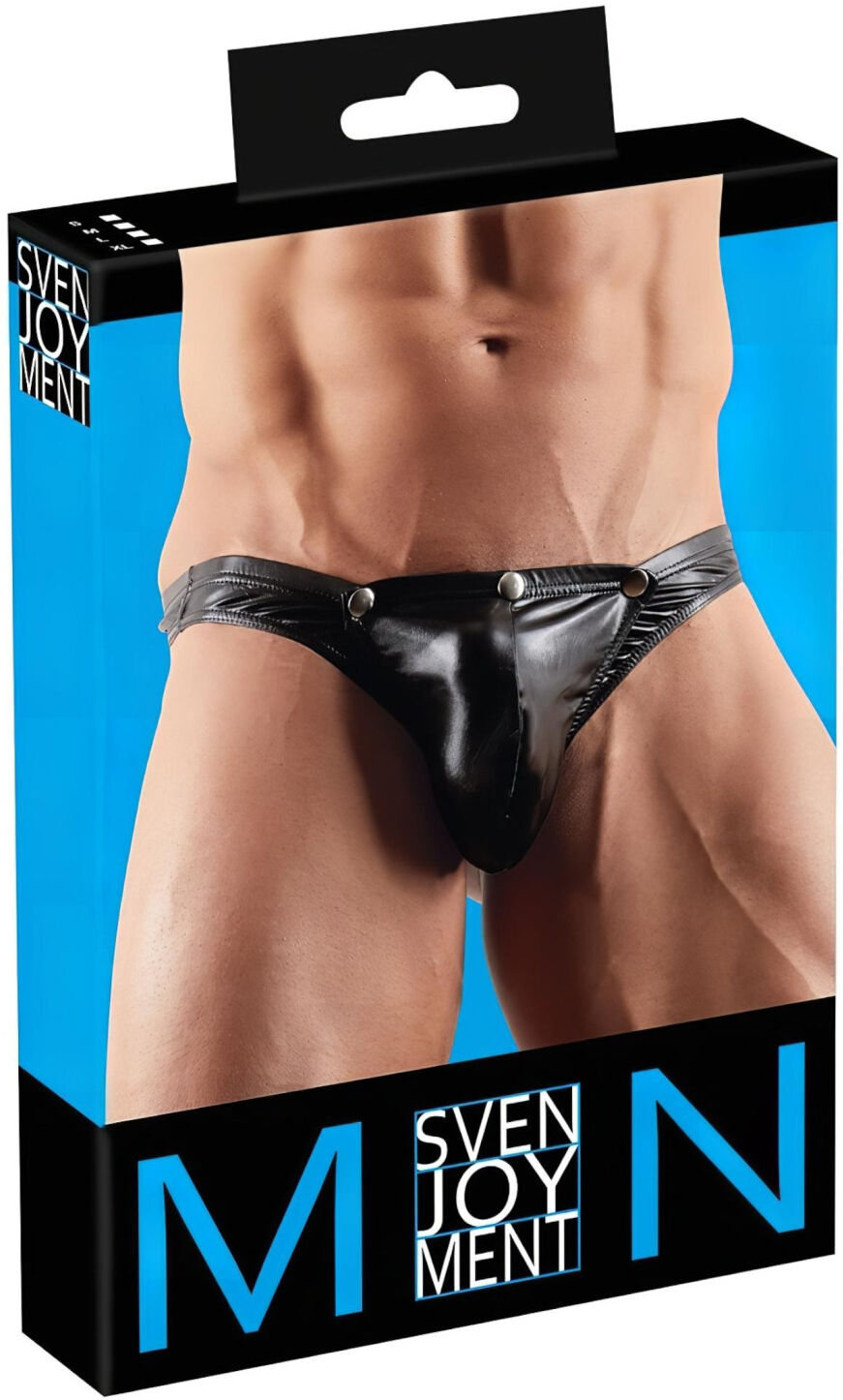 Svenjoyment - Detachable Thong for Men (Black) - L