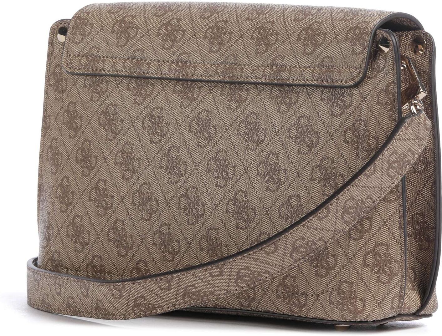 Guess Meridian Umhängetasche aus Leder, braun
