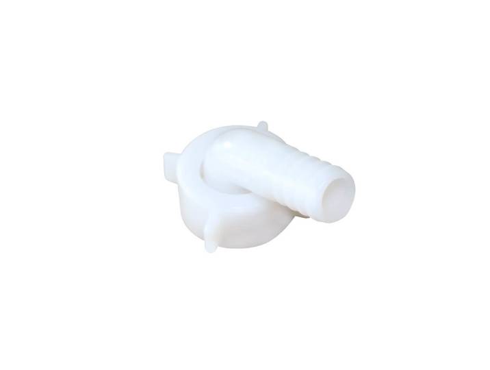 Krüger 302.033 PE-Ablaufstutzen, abgewinkelt Ø 12mm