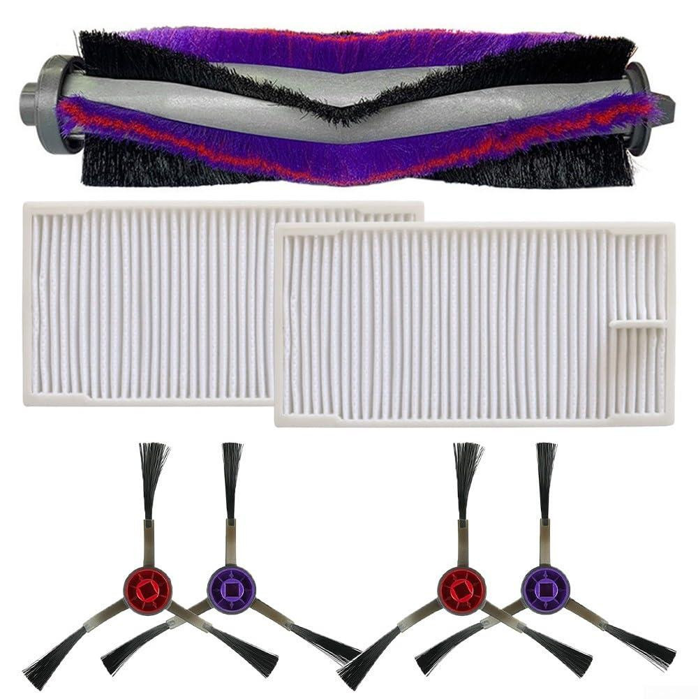 Dripio Stofzuigeraccessoire-set met hoofdborstel, zijborstels en filter voor Midea M9 en andere modellen